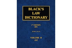Black's Law Dictionary - 1st Edition (1891): Volume 2