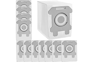 NAUTDUTY 12 Pack Dust Bin Bags Compatible for Robotic Vacuum Cleaner i3, i3+, i7, i7+, i8, i8+, i4, i4+, i1, i1+, i6, i6+, j7, j7+, s9, s9 Plus, i & s j Series Automatic Dirt Disposal Trash Bags