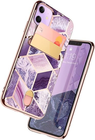 Amazon Com I Blason Cosmo Wallet Slim Designer Wallet Case For
