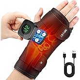 Cordless Wrist Heating Pad for Arthritis and Carpal Tunnel Relief, Hand Heating Pad Heated Wrist Brace for Right Hand, Gifts for Women Men