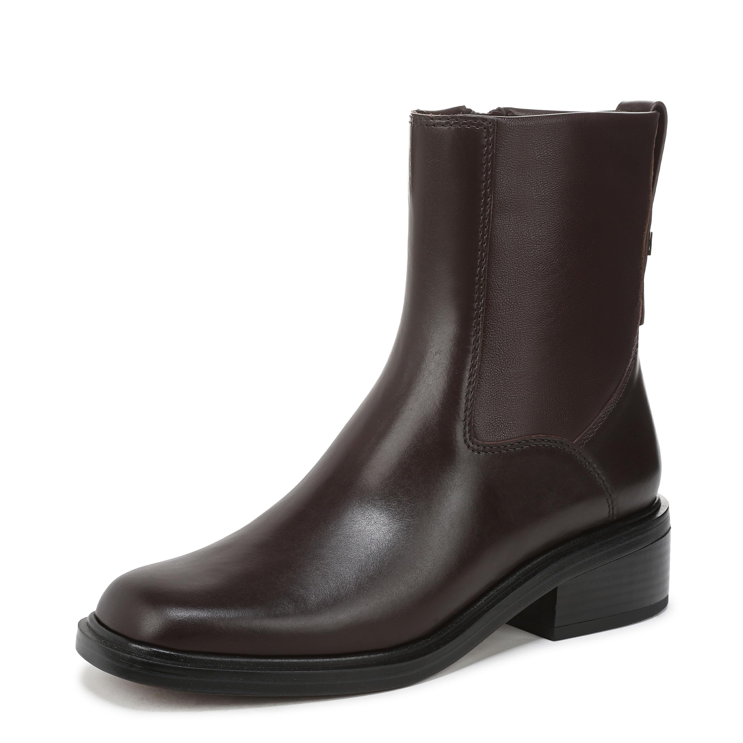 Franco Sarto Womens Gracely Ankle Boot Castagno Brown Leather 9 W