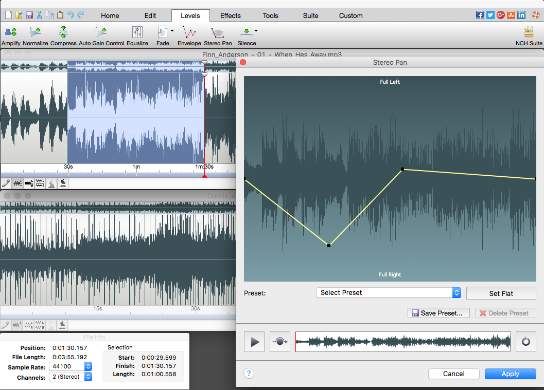 WavePad Free Audio Editor – Create Music and Sound Tracks with Audio Editing Tools and Effects [Download] - Thumbnail 5