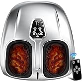 Musugy Foot Massager Machine with Heat : Deep Kneading Shiatsu Foot Massager with Vibration & Compression for Plantar Fasciitis & Neuropathy - for Women & Men,Relax for Office Home Use