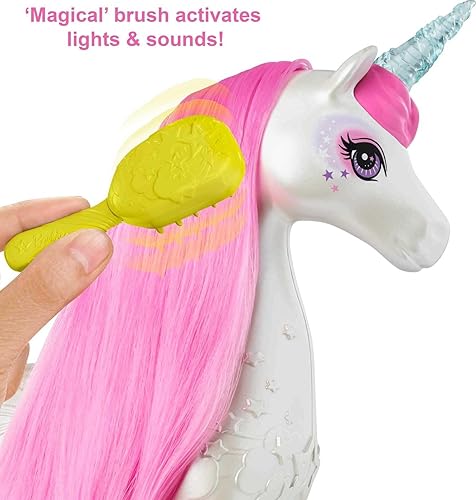 Barbie Doll Barbie Dreamtopia Unicorn Magical Lights Barbie