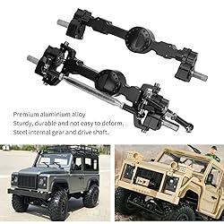 Dilwe RC Front Axle Rear Axle Set, 146MM/5.75inch