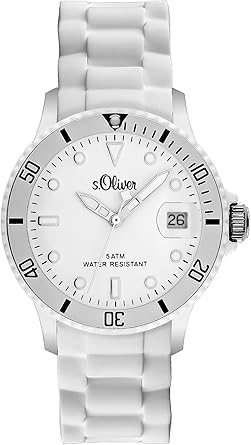 s.Oliver s.Oliver - Reloj analógico unisex de cuarzo con ...