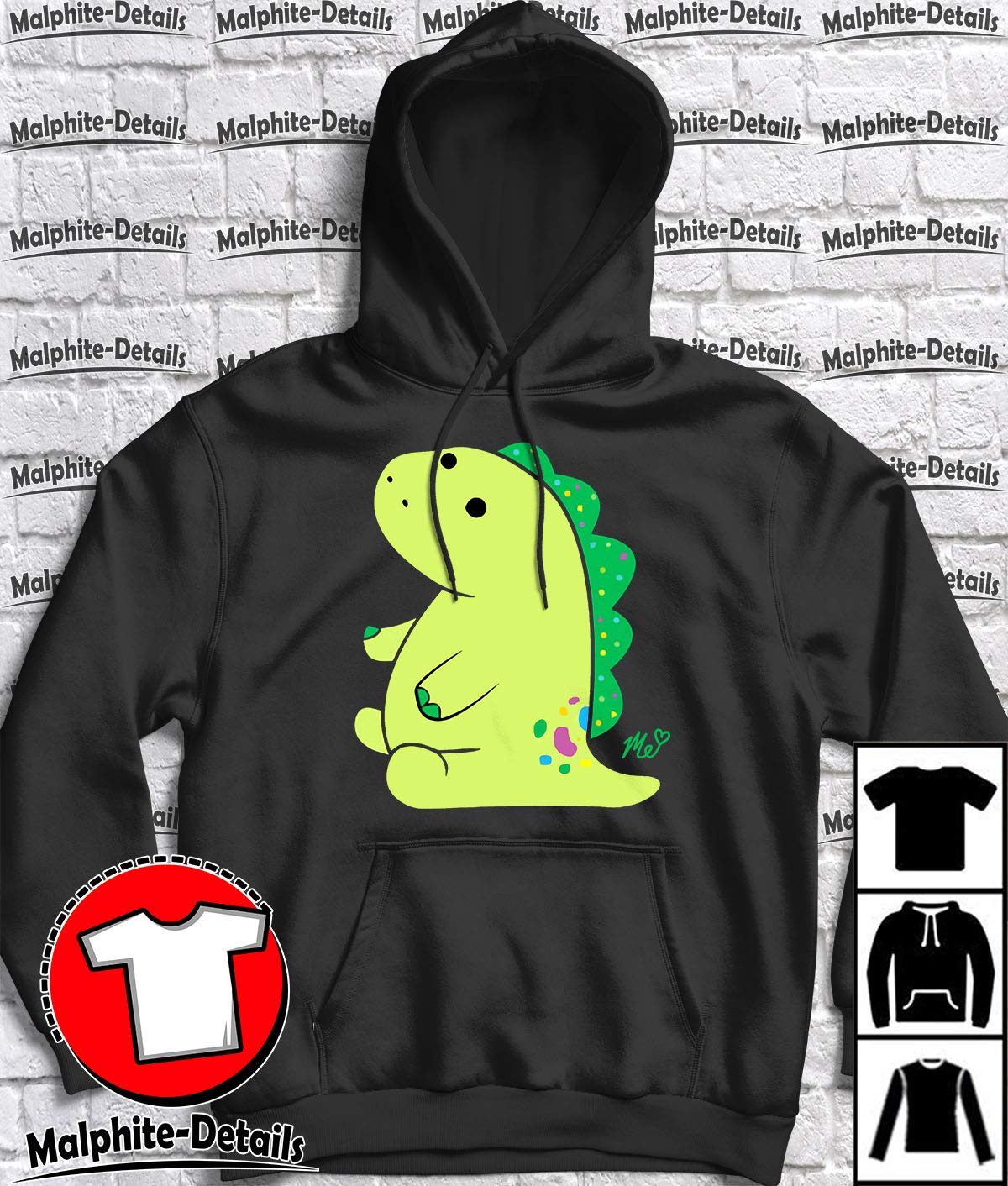 Pickle The Dinosaur Hoodie 2025 | www.hockeyplayer.com.ar