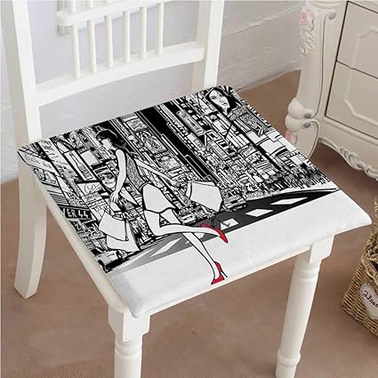 Amazon Com Outdoor Chair Cushion Girl Shopping In Times