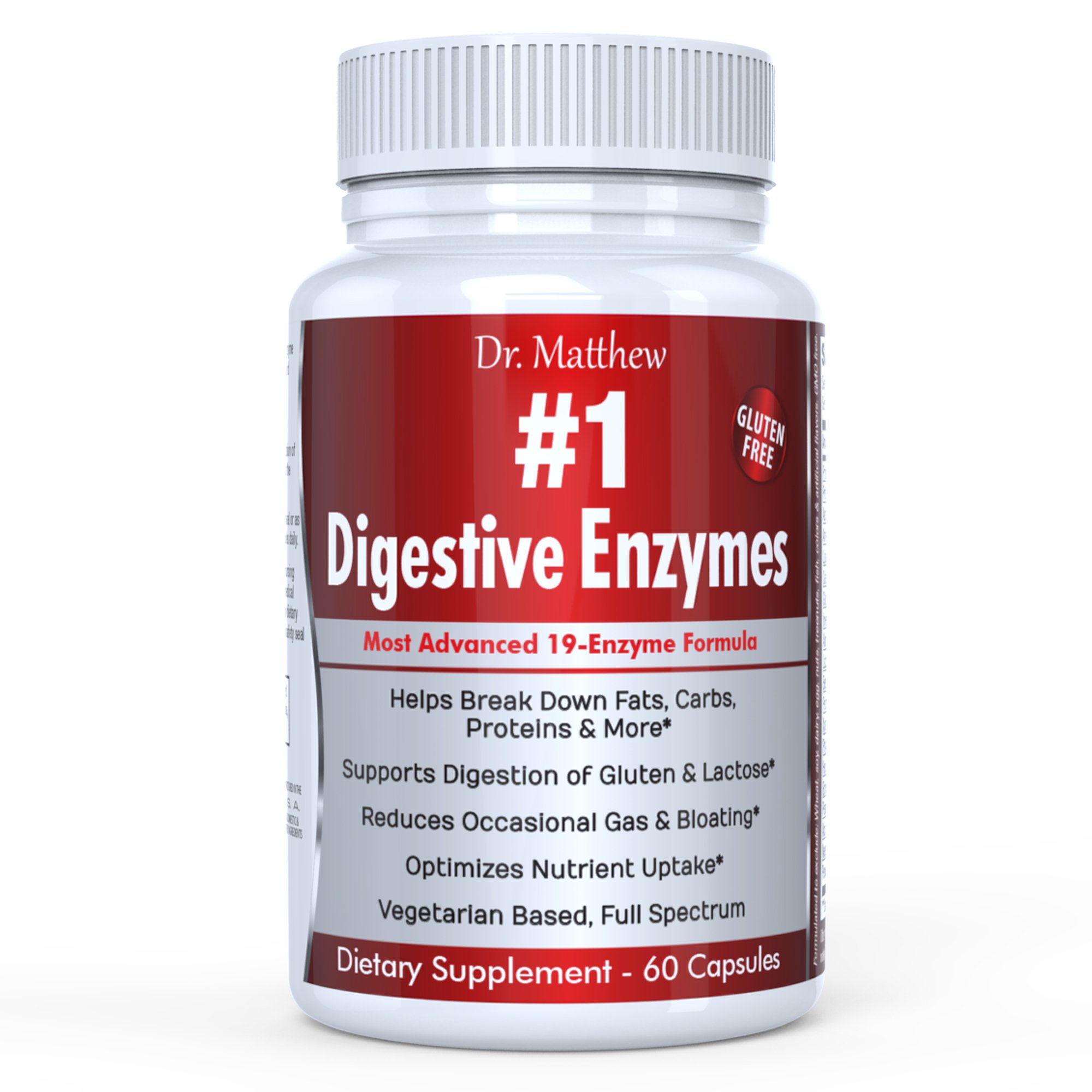 Best Digestive Enzymes w/ Amylase Bromelain Lipase, DPPIV. For Women