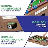 Power Play Table Top Football Game 20 Inch Wood Indoor Outdoor Kid Adult view 6