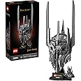 LEGO Icons The Lord of The Rings: Sauron's Helmet - Building Set for Adults, Ages 18+ - Bedroom, Home Office, Book Shelf Deco