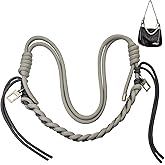 DAOSUN Paracord Rope Purse Straps Replacement Crossbody for Handbags, Adjustable Braided Bag Shoulder Strap