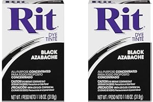 Rit All-Purpose Powder Dye, Black (2 pack)