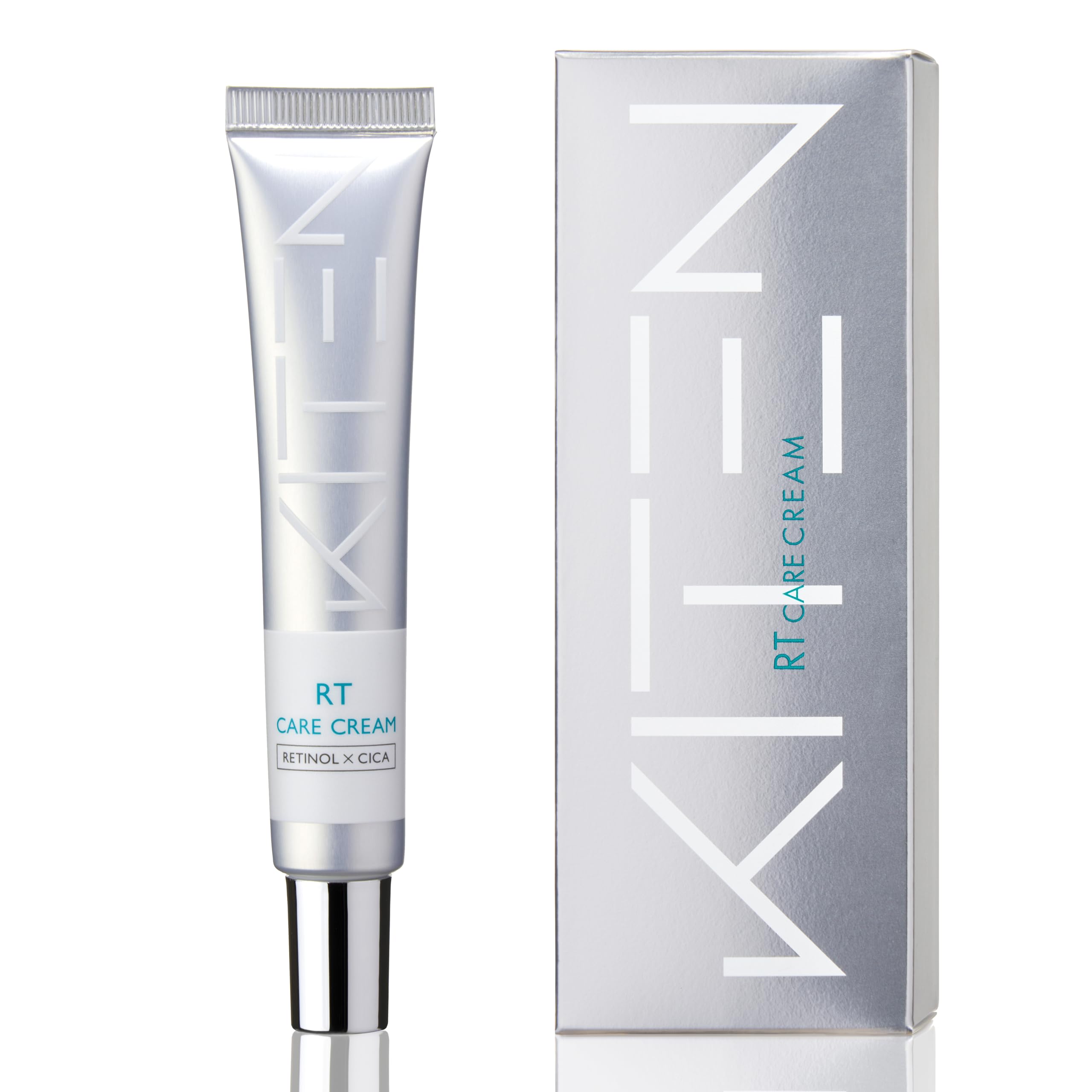 キテン レチノール リポソーム 純粋レチノール 0.1 シカ クリーム ナイアシンアミド セラミド アイクリーム ハリ ツヤ 高濃度 保湿 無添加 日本製 20g