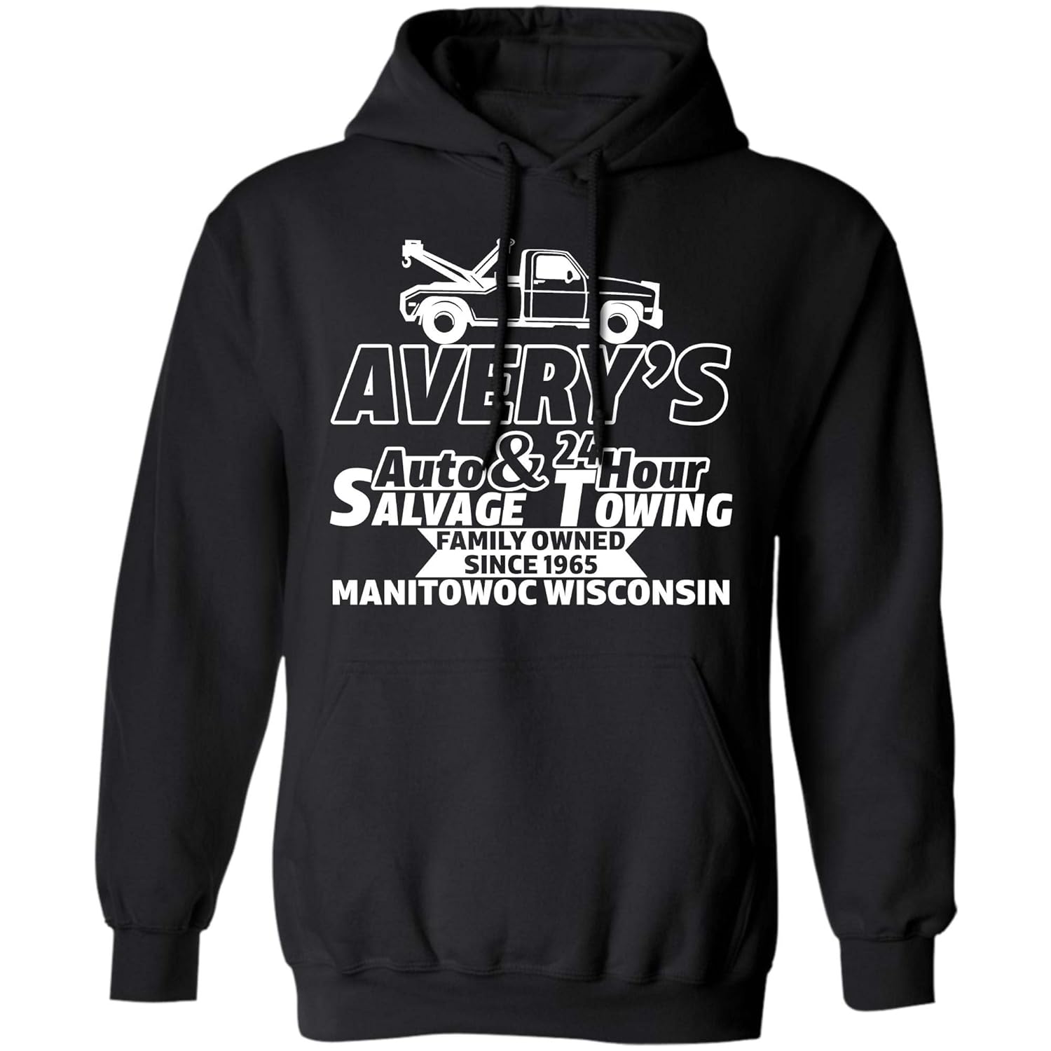 Averys Auto Manitowoc T Shirt Salvage Towing Wisconsin Gifts For Men