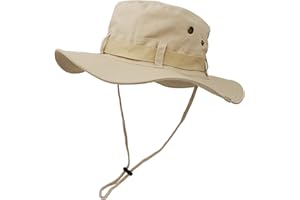 UltraKey Outdoor Sun Hat Double Layer Army Style Bush Jungle Cap for Fishing Hunting