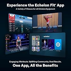 Echelon Stride Treadmill, Smart Foldable, Cushioned