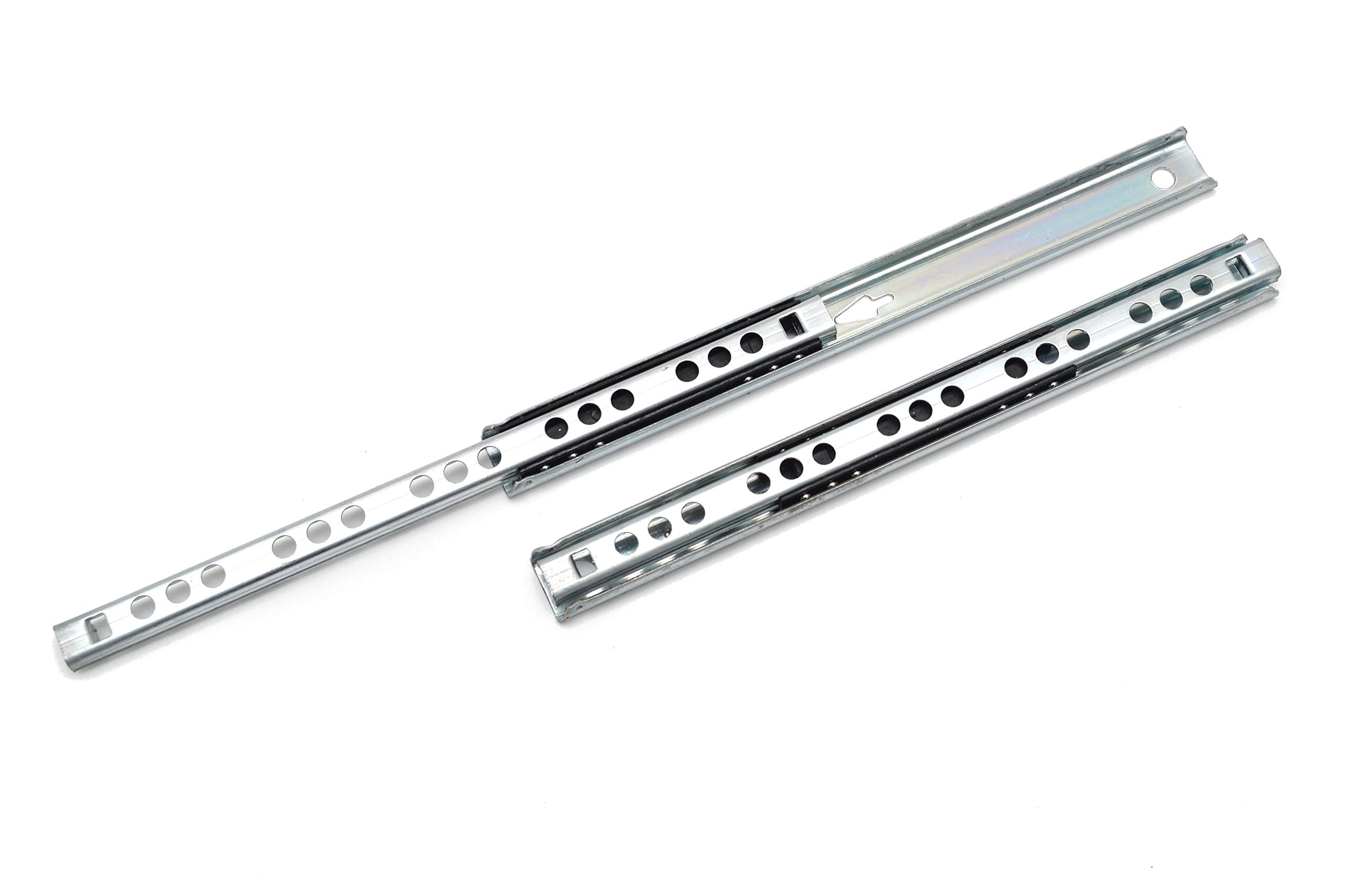 5 Pairs Metal Ball Bearing Drawer Runner Pr 246 mm Draw Depth for 17 mm by GTV