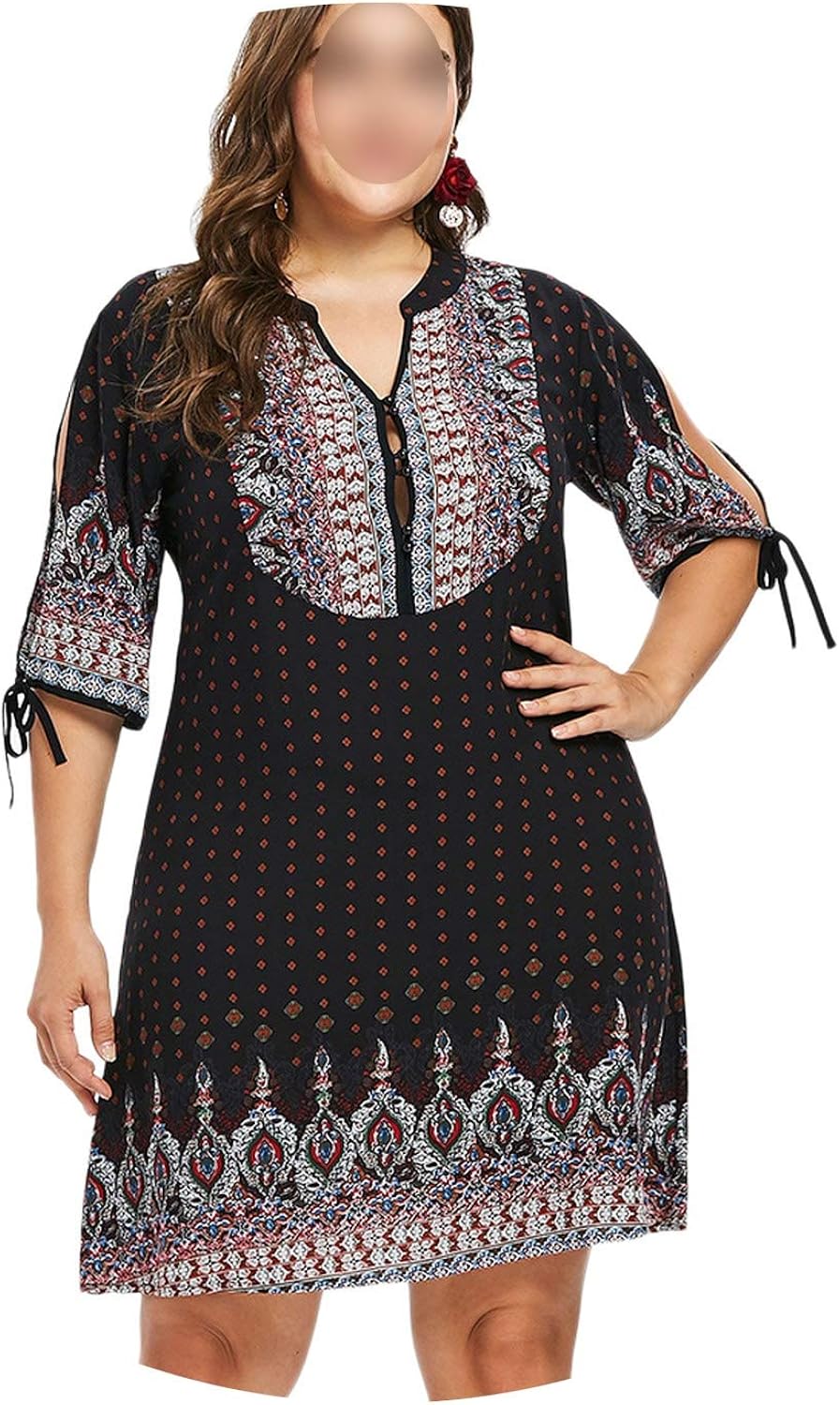 knee length ethnic dresses