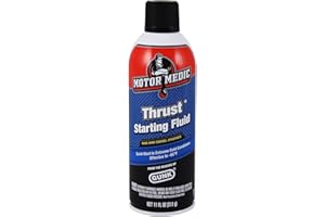 Niteo Products Motor Medic M3815-12PK Thrust Starting Fluid for Gas & Diesel Engines - 11 oz., (Case of 12)