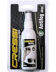 Cressi Premium Anti Fog, Spray Antiappannante per Maschere Sub e Occhialini Nuoto Unisex – Adulto, Trasparente, 60 ml