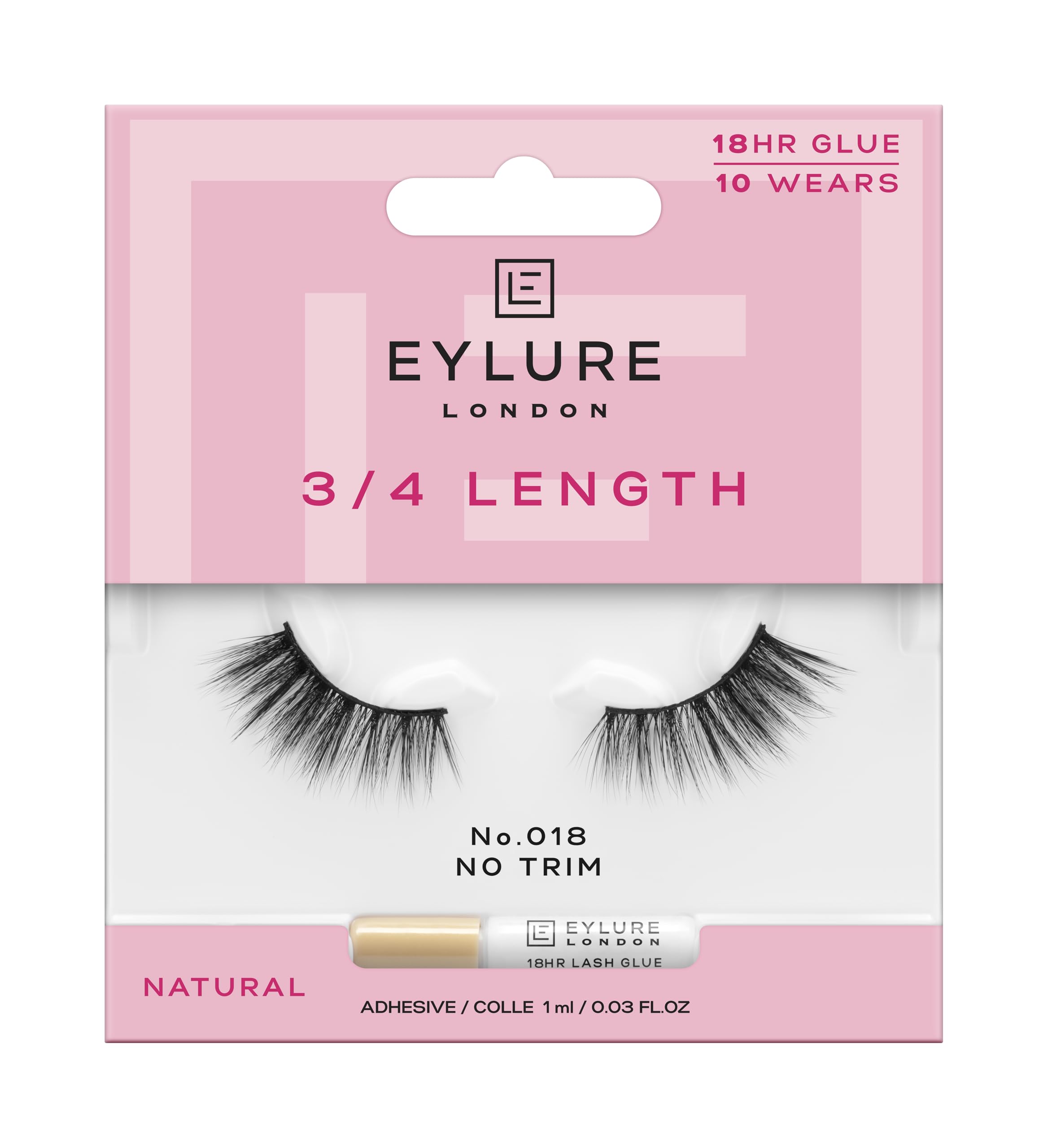 Eylure 3/4 Line Ext - No 018