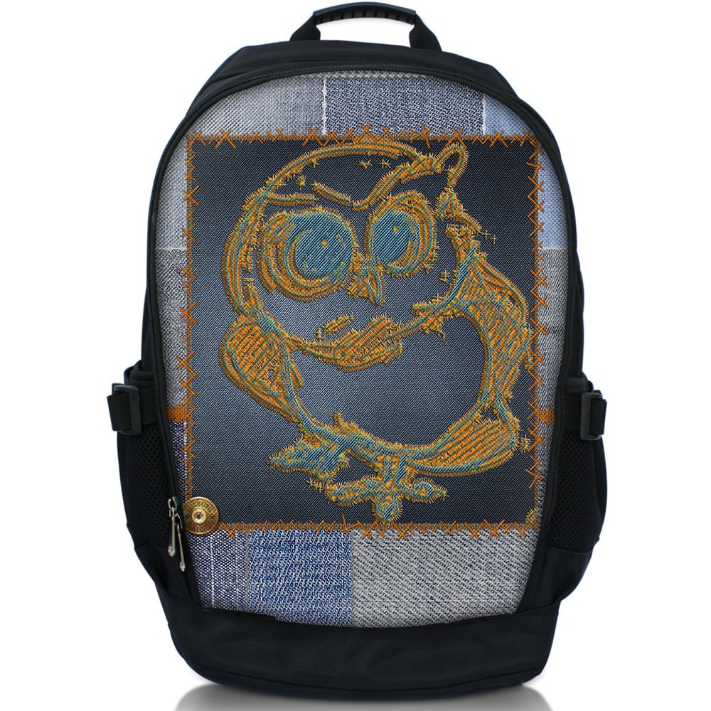 Luxburg Luxury Designer Rucksack/Backpack for 17-Inch Laptop - Owl