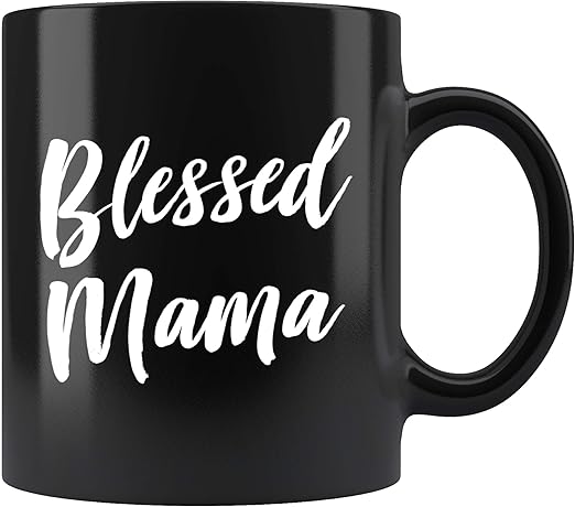blessed mama mug