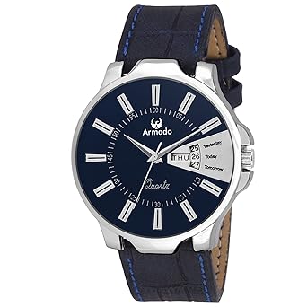 Analogue Blue Dial Mens Watch (Ar-041-Blu)