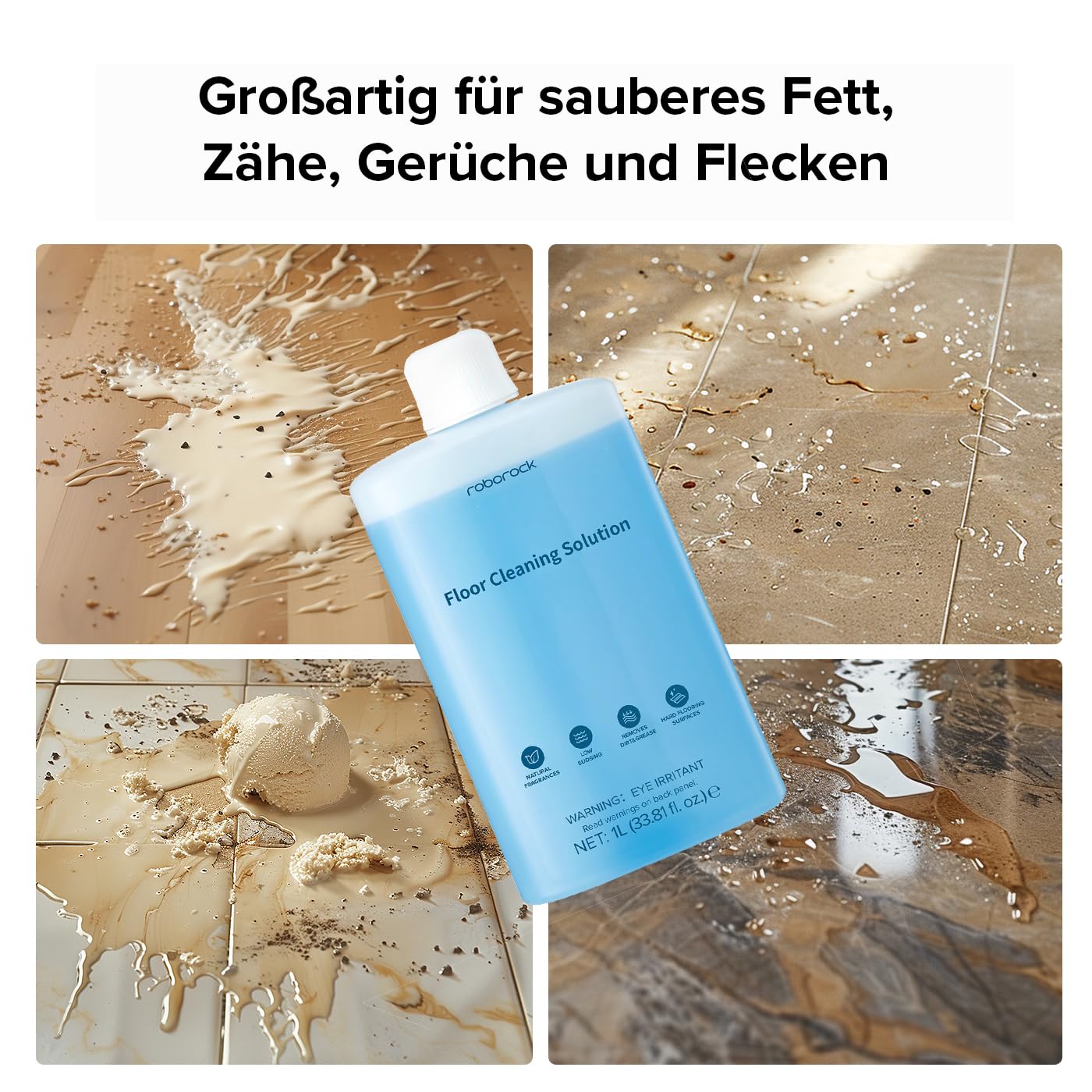 roborock Original-Reinigungsmittel 1L Bodenreiniger Konzentrat 3