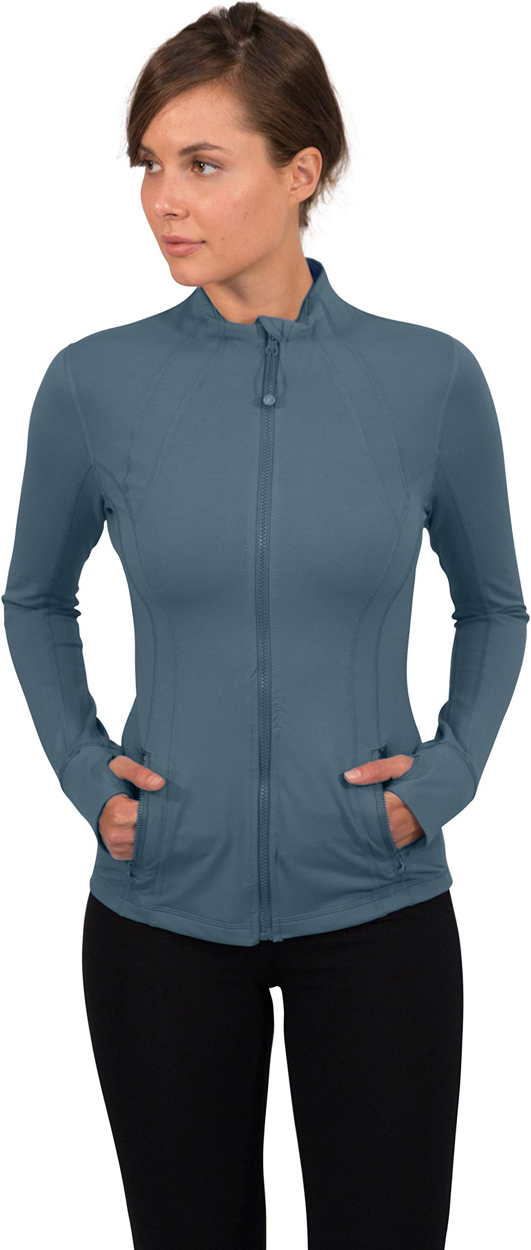 Women’s Lightweight, Full Zip Running Track Jacket