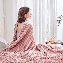 NEWCOSPLAY Super Soft King Blanket Pink Premium