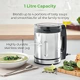Tower Stainless Steel Soup & Smoothie Maker 1L with LED Control Panel view 3