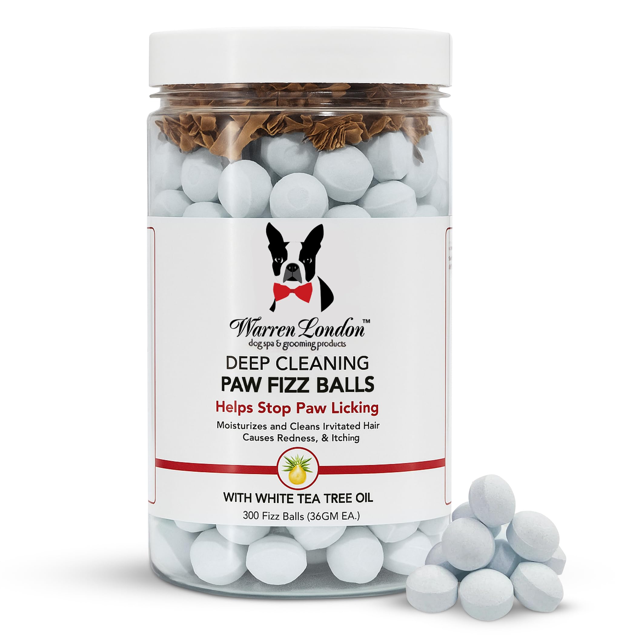 Warren London Deep Cleaning Paw Fizz 300 Tablets