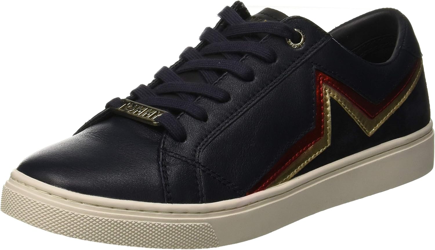 low top cotton trainers tommy hilfiger