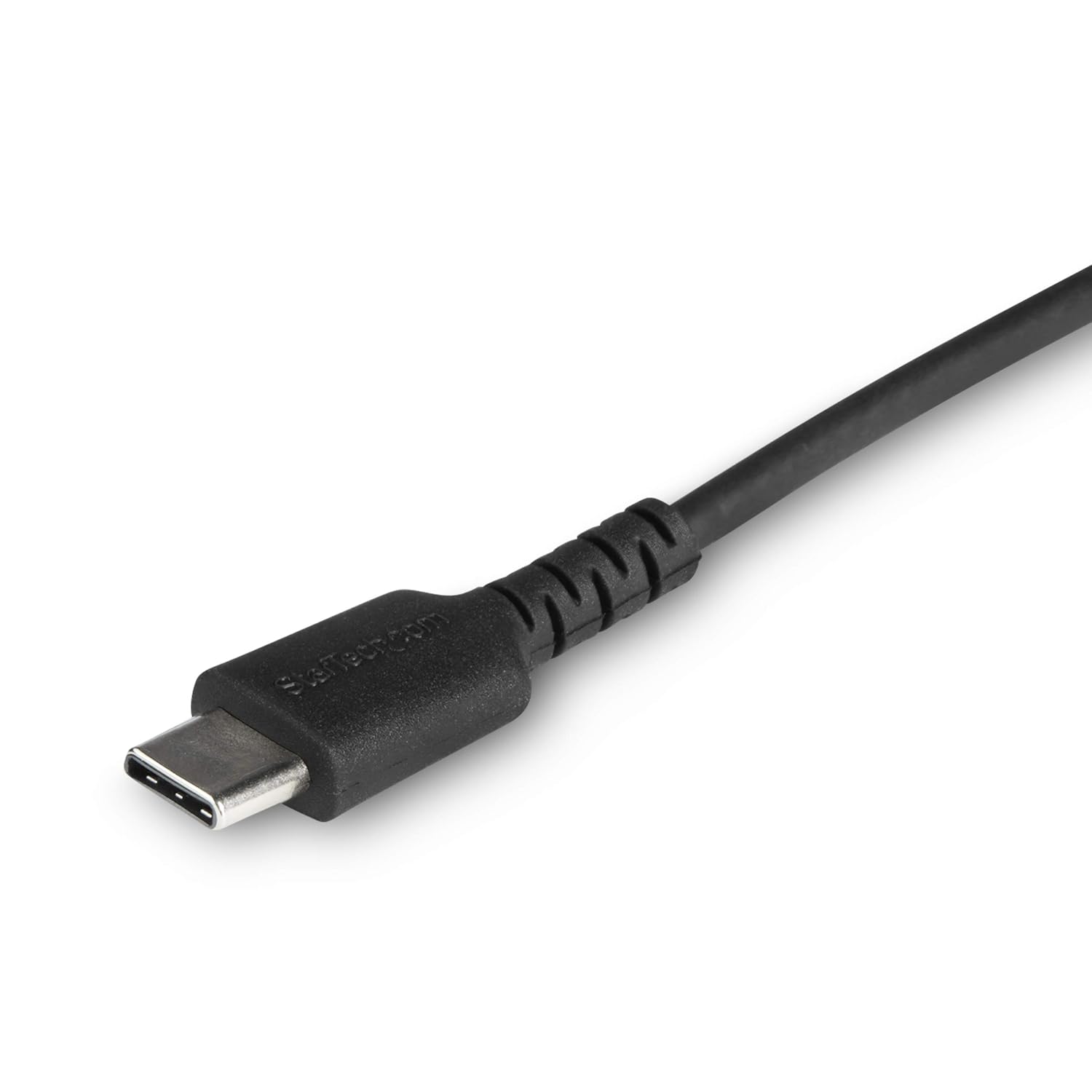 StarTech.com 2m USB C to Lightning Cable, Durable Black USB Type C to Lightning Connector Fast Charge & Sync Charging Cord - Image 3