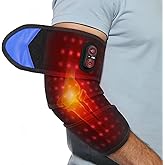 Cordless Heating Pad for Arm & Elbow for Pain Relief, 5000mAh Rechargeable Arm Heating Pad, Extra Long Arm Heating Pad Sleeve,Large Area Heated Elbow Wrap with 3 Heating Levels & Timer