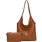 Montana West Slouchy Hobo Bags for Women Soft Designer Shoulder Purses Ladies Top Handle Handbag