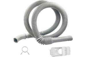 SMZTOOLS AEM73732901 Washer Drain Hose for LG Kenmore, Washing Machine Drain Hose Replacement, Replaces Parts Number AEM73732901 AEM74053001 MEGJ62685201 2702257 PS8749199 PS8749199