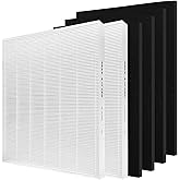 AP-1512HH Air Purifier Replacement Compatible with Coway Airmega AP-1512HH and Airmega 200M air Purifier, 2 True HEPA Filter and 4 Carbon Pre-Filters for Part No #3364899