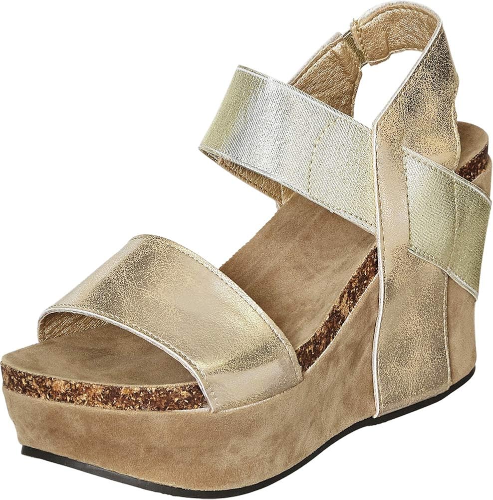 pierre dumas low wedge sandals
