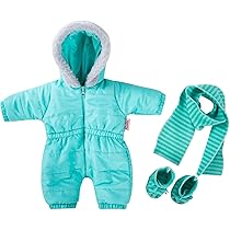 Doll Clothes Winter Romper Hooded Romper Outfit Snowsuit Warm Faux | Desertcart