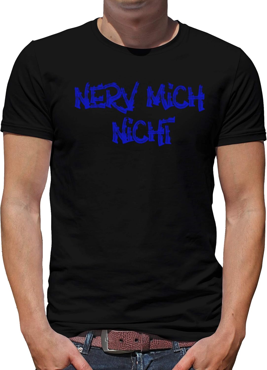 TShirtPeople Nerv Mich Nicht TShirt Herren Amazon.de Bekleidung