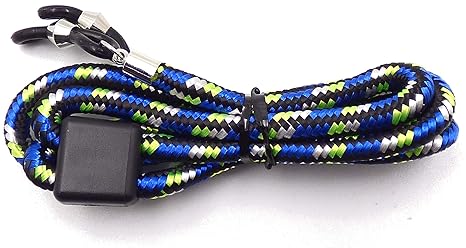 La Optica Unisex Brillenband Bunt 65cm für Sonnenbrillen, Lesebrillen, Brillen, Sport - Farben