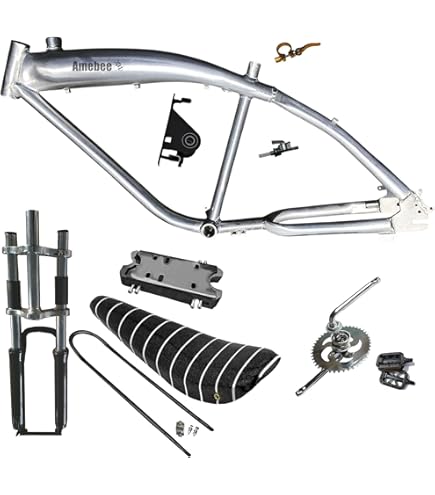 Mini Bike Frame Kit No Engine Fuel Tank Bike Frame Kit Wheel Fork - Main Image