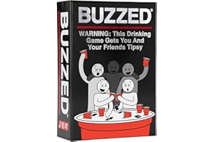 Buzzed: The Hilarious Party Game That Will Get You & Your Friends Tipsy for Game Night with Refreshed Content, Now Includes 2