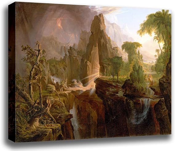 Amazon.com: Canvas Print Wall Art - Expulsion from The Garden of Eden