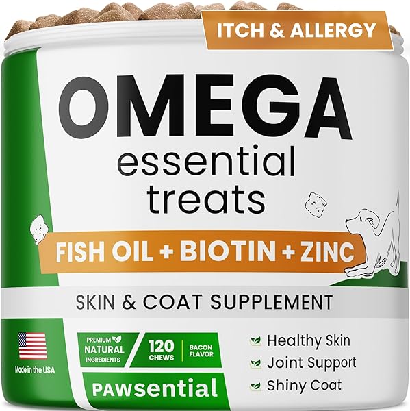 PAWSENTIAL OMEGA FISH OIL FOR DOGS – FOR...