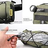 Rhinowalk Front Bike Bag 2.4L Handlebar Bag Waterproof Green view 4