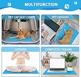 SNMIX Dog & Cat Cooling Mat Large 90x50 cm Blue Self-Cooling Gel Pad view 7